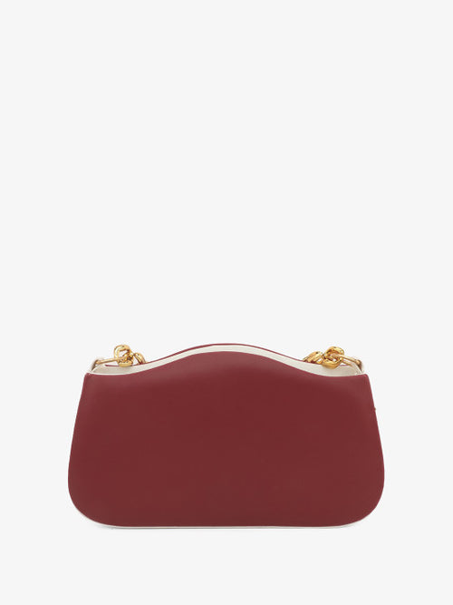 Colourblocked Structured Handheld Bag
